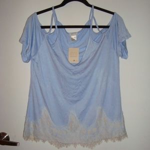 NWT Light Blue Blouse
